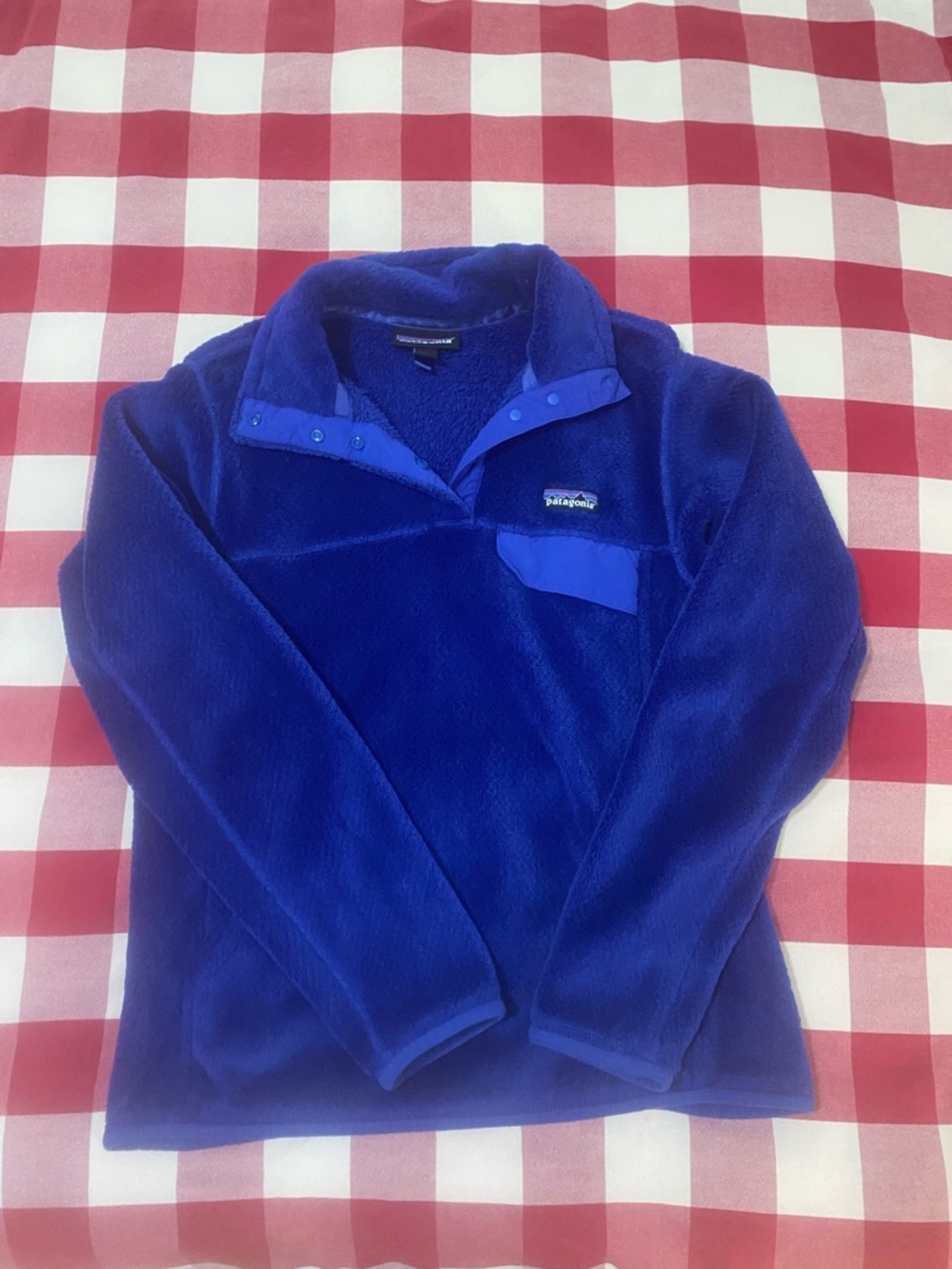 Patagonia Royal Blue Snap-T Fleece Pullover